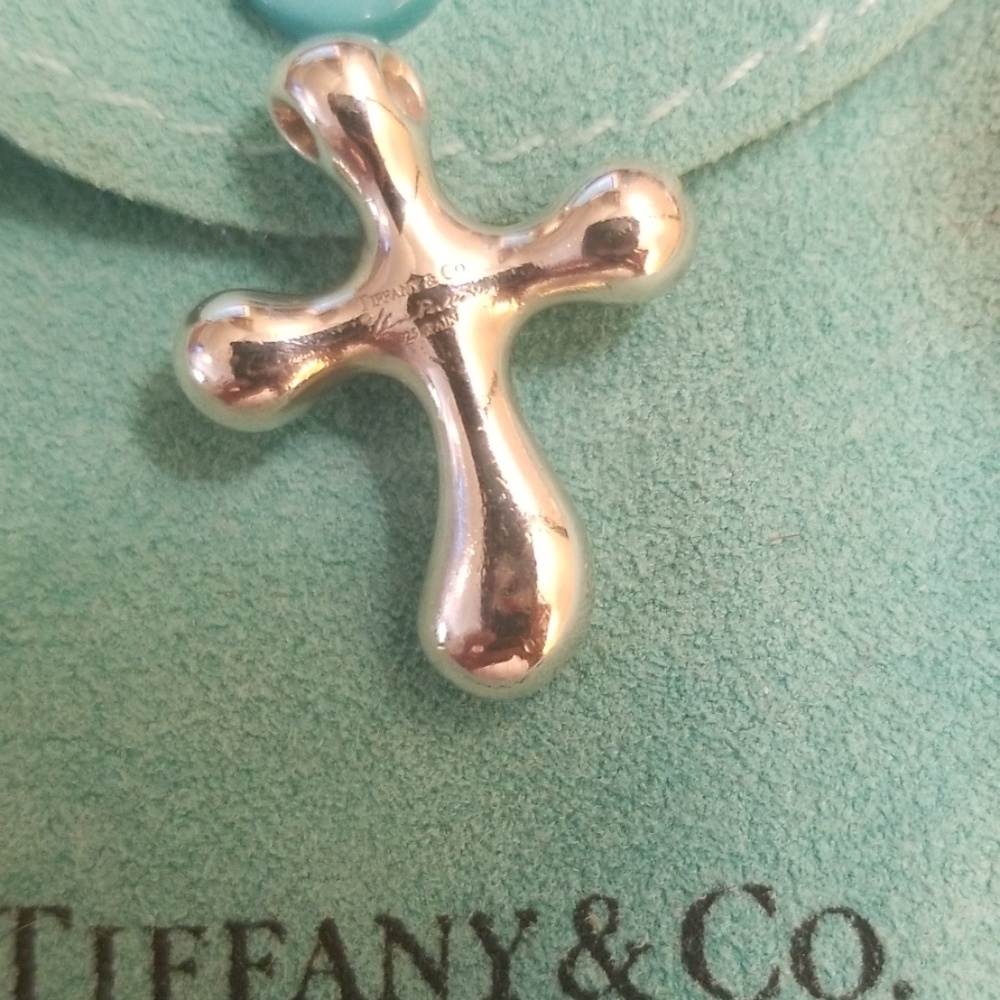 Tiffany silver cross